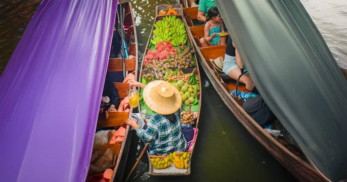 Damnoen Saduak Floating Market _cover